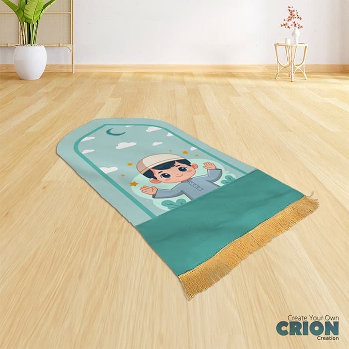 Sajadah Anak Custom Nama