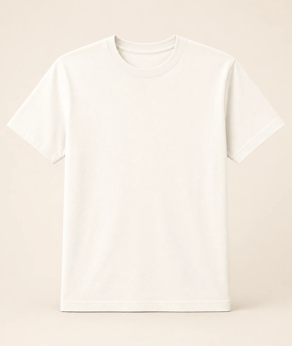 Kaos Polos Cotton Combed 30s Custom Desain – Sablon DTF